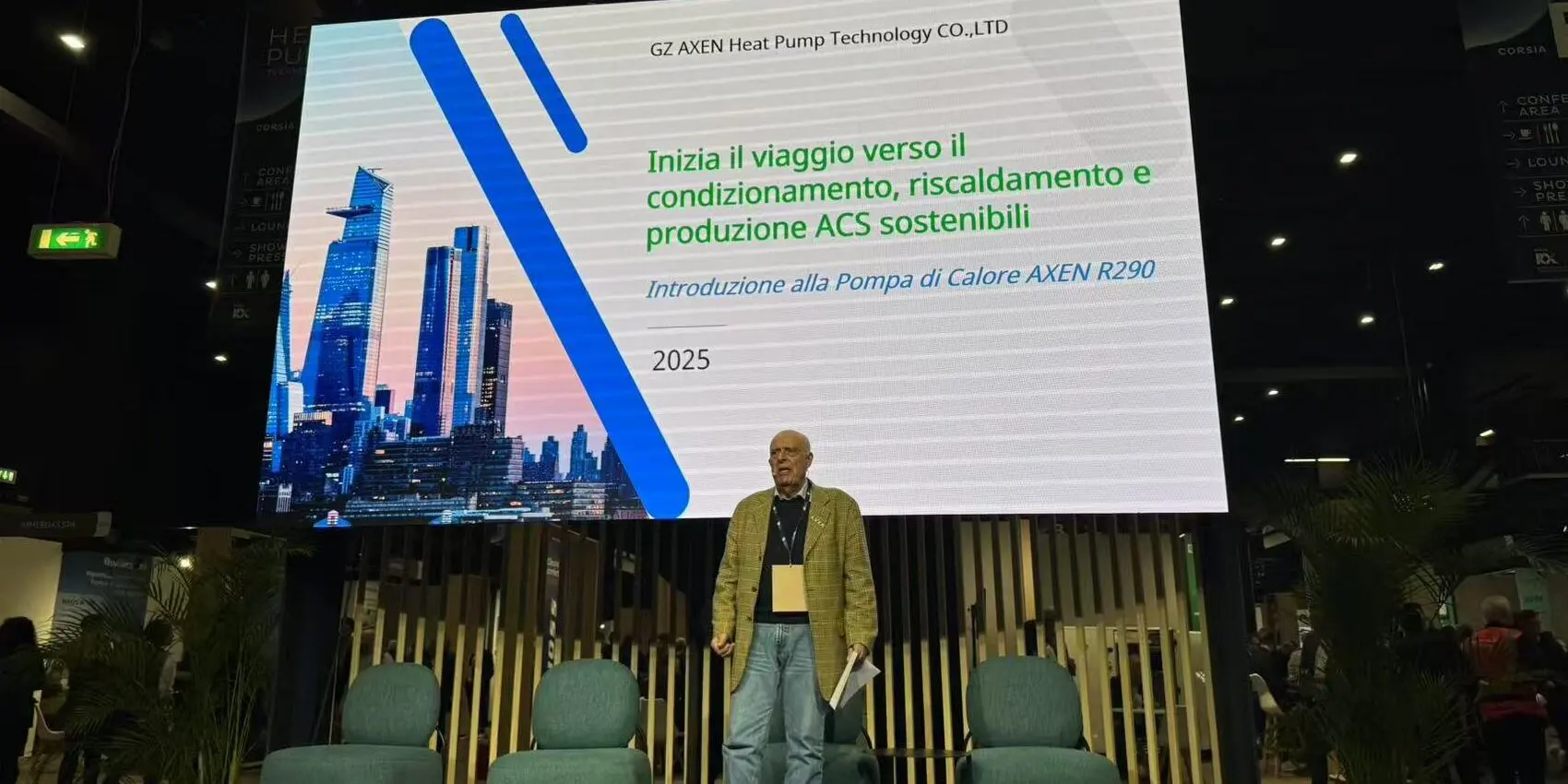 Intervento di AXEN a Heat Pump Technologies 2025!