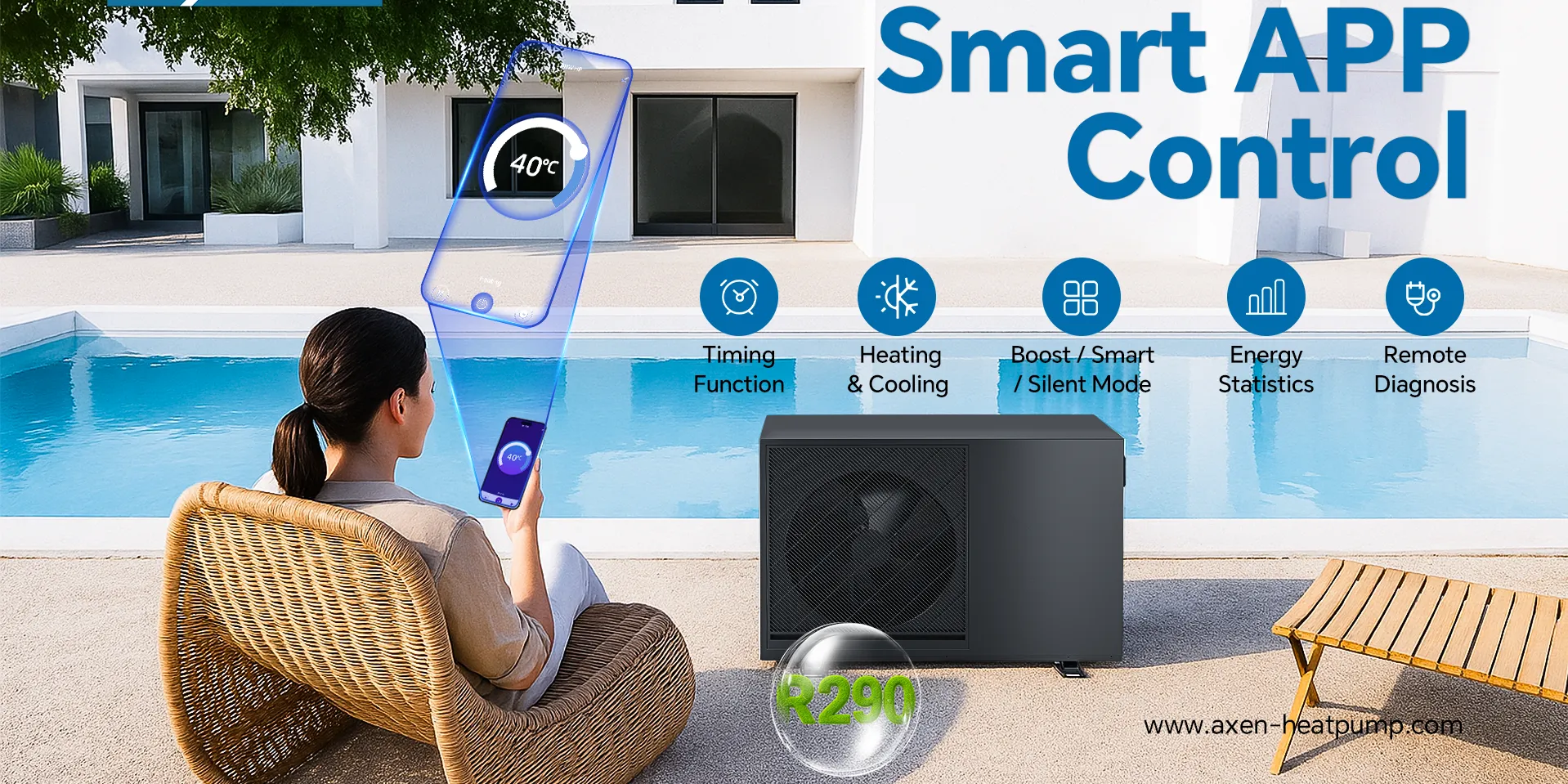 Controllo Smart APP — la tua piscina, le tue regole