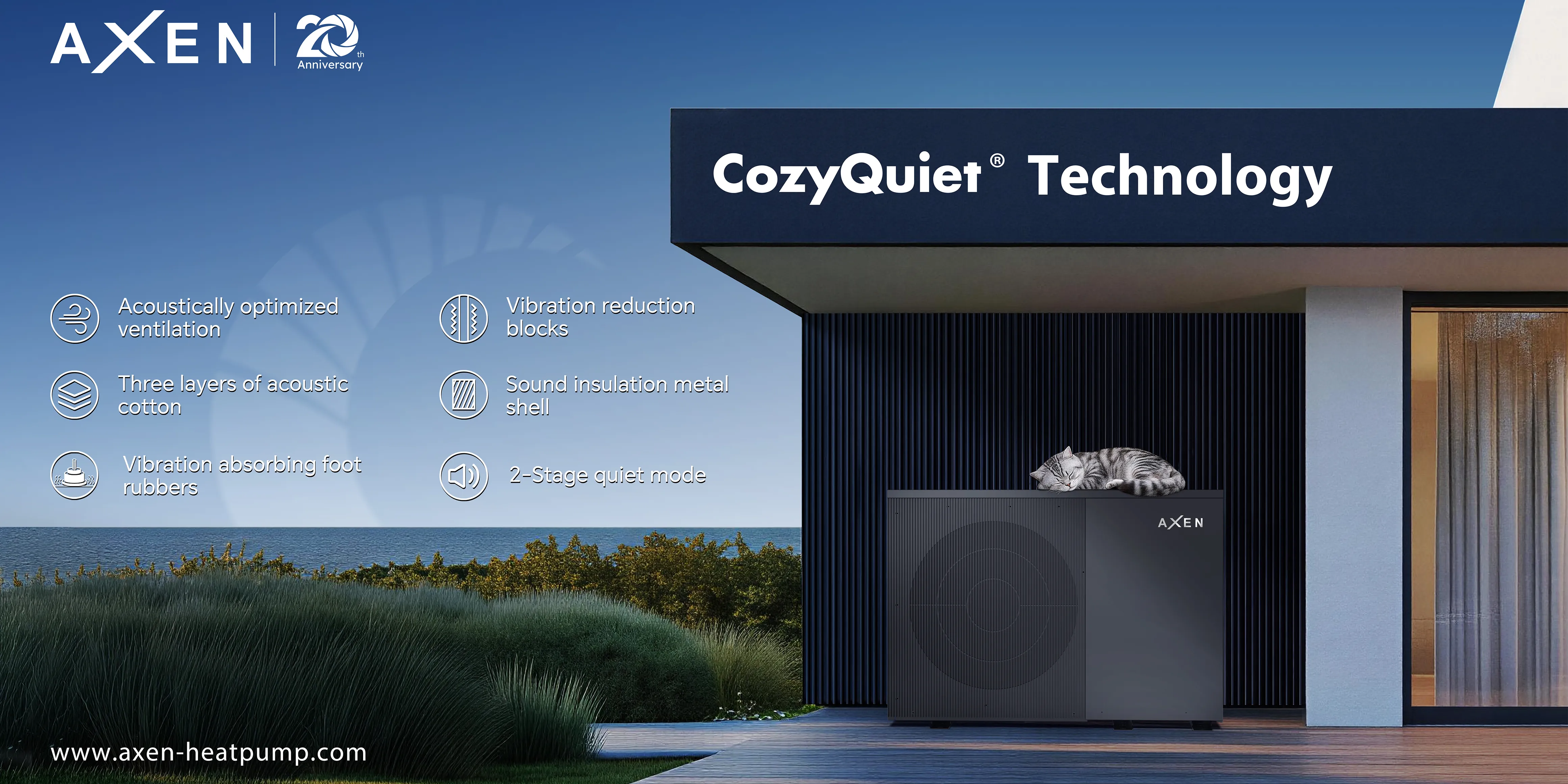 CozyQuiet® Technology | L’ingegneria dietro il silenzio